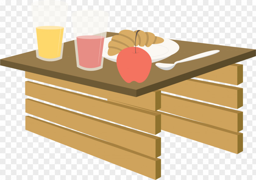 Vector Hand-painted Table Drawing Euclidean PNG