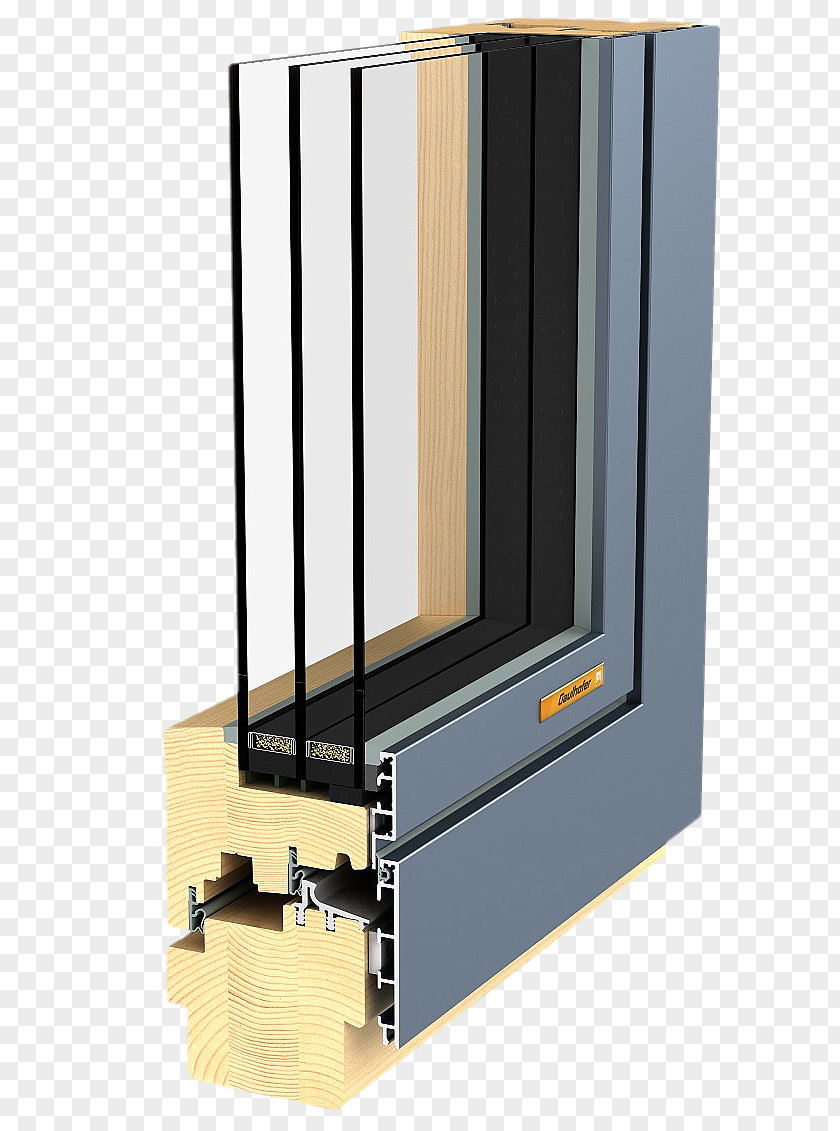 Window Gaulhofer Metal Aluminium Wood PNG