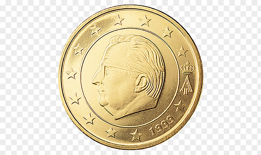 50 Fen Coins Cent Euro Coin Belgian 1 PNG