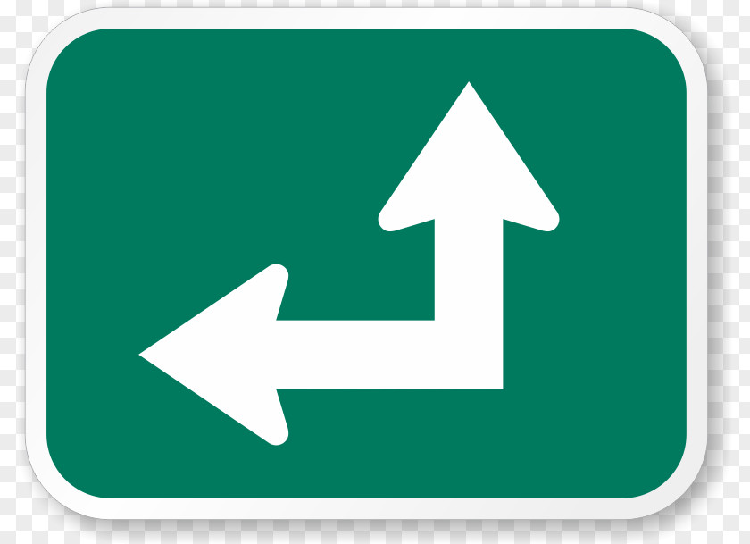 Arrow Traffic Sign Road PNG