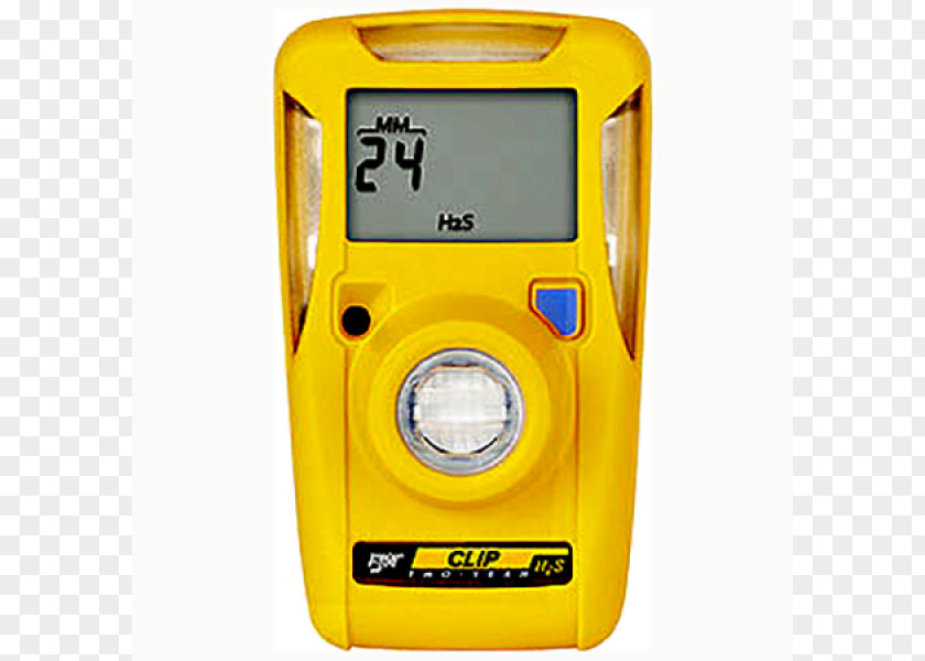 Gas Detector Carbon Monoxide Hydrogen Sulfide PNG