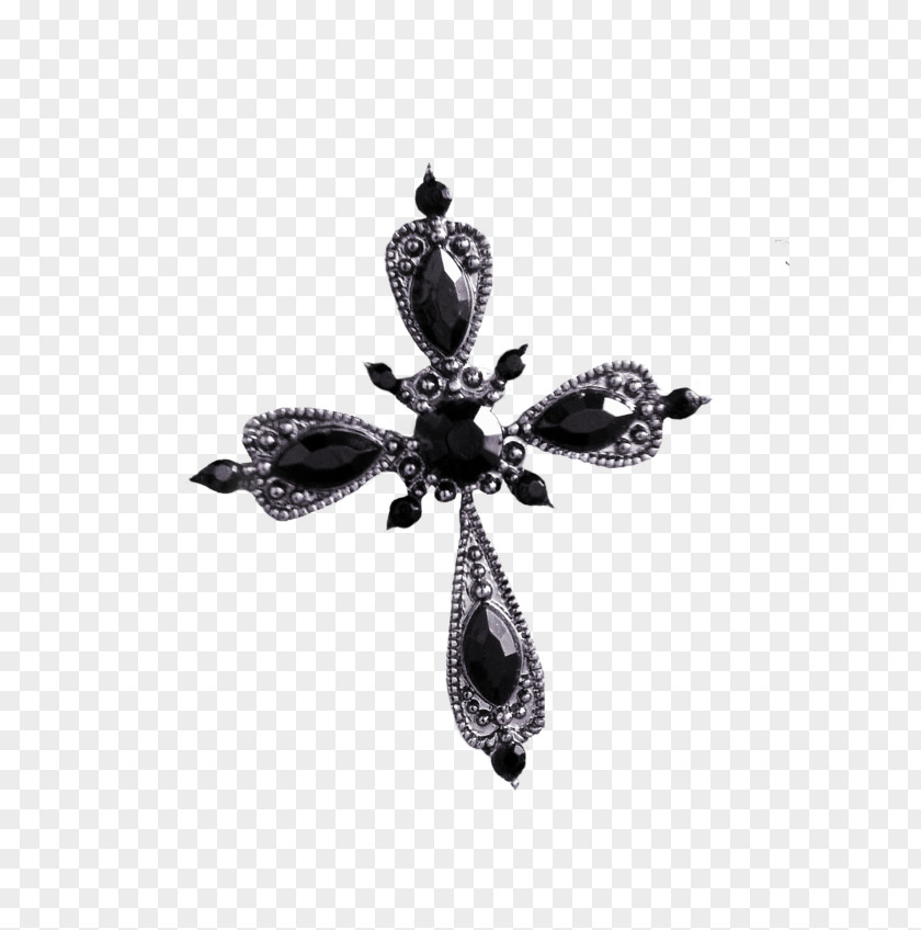 Goth Celtic Cross Art Jewellery Clip PNG
