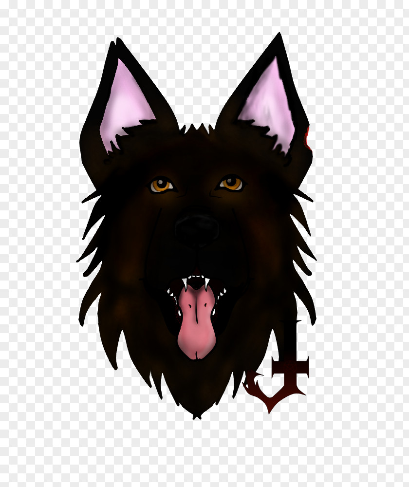 Long Hair Dog Breed German Shepherd Police Snout Whiskers PNG