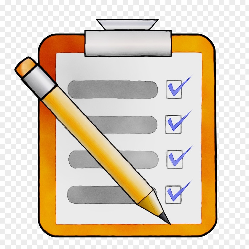 Office Instrument Writing Pencil Cartoon PNG