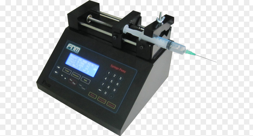 Syringe Pump Measuring Instrument Electronics Measurement Machine PNG