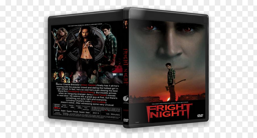 Fright Night Blu-ray Disc Film Poster PNG