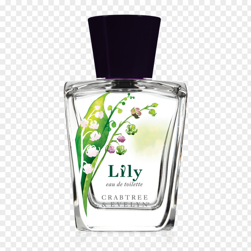 Lily Of The Valley Perfume Eau De Toilette Crabtree & Evelyn Musk Odor PNG