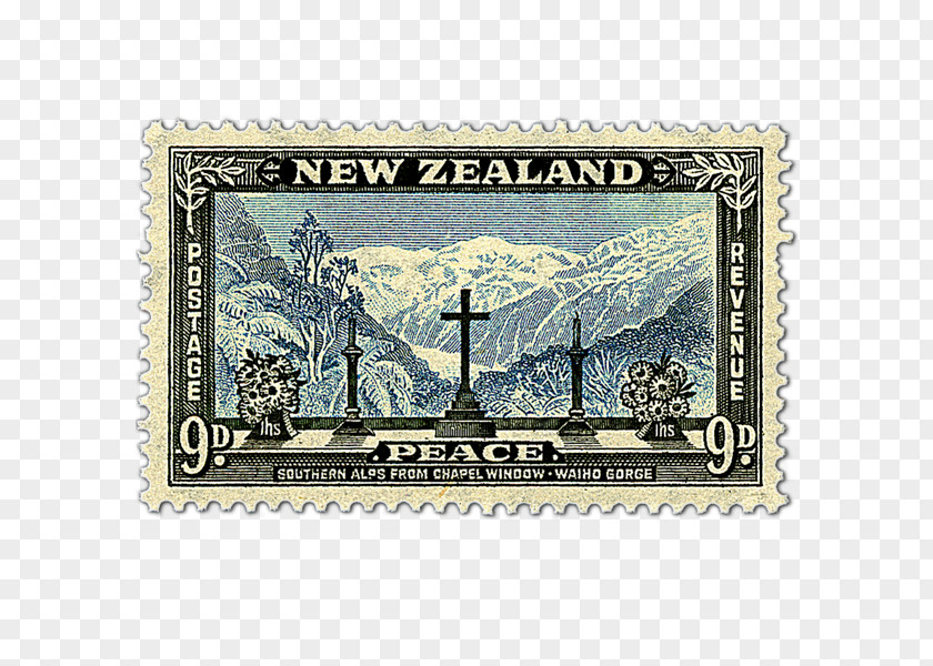 Postage Stamps Mail Franz Josef Glacier Commemorative Stamp PNG