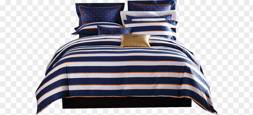 Striped Bedding Bed Sheet Blanket PNG