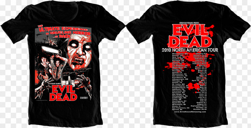 T-shirt Evil Dead Film Series The Fictional Universe Dead: Hail To King PNG
