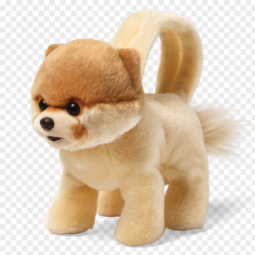 Boo Dog HD Pomeranian Gund Handbag Plush PNG