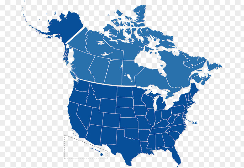 Canada Map United States Blank World PNG