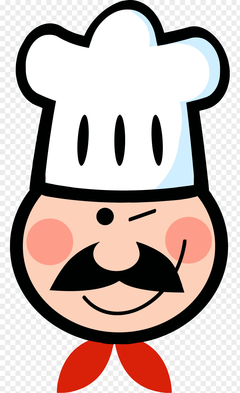 Cartoon Logo Chef's Uniform Hat Clip Art PNG