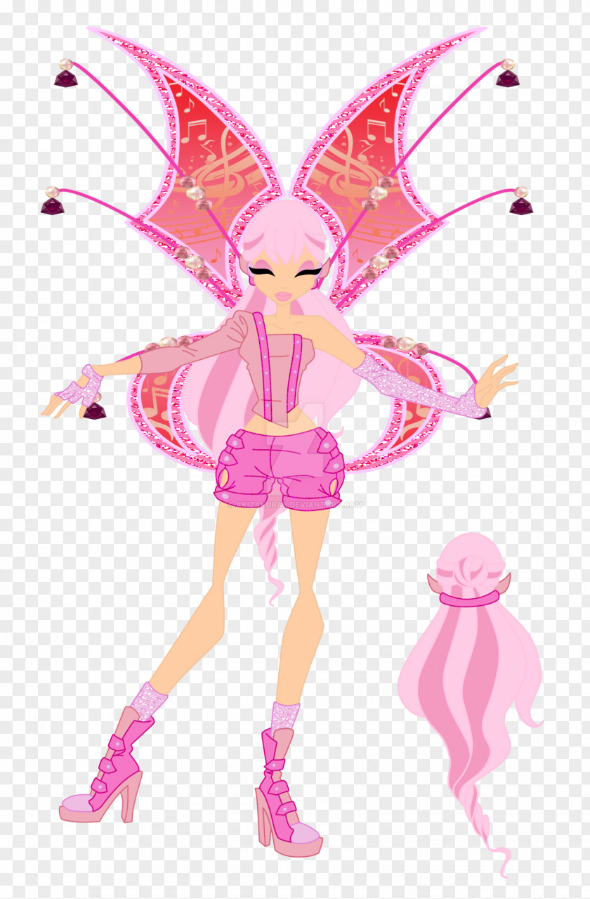 Fairy Illustration Cartoon Barbie Costume Design PNG