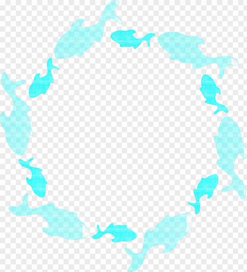 Fishes Frame Sea PNG
