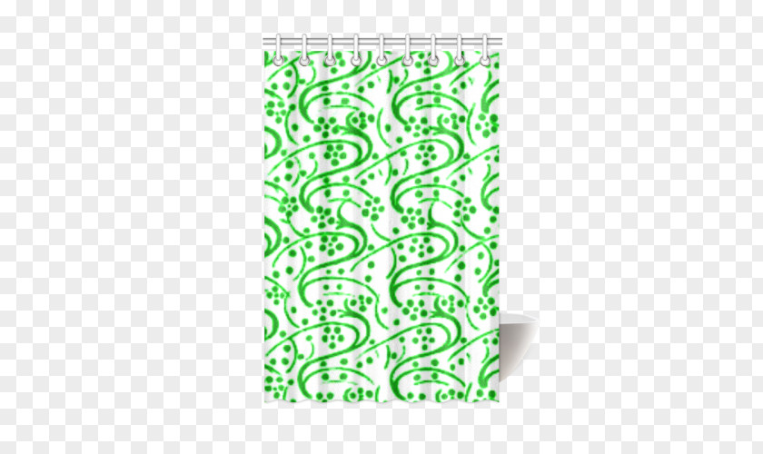 GREEN CURTAIN Green Douchegordijn Bathroom Shower Curtain PNG