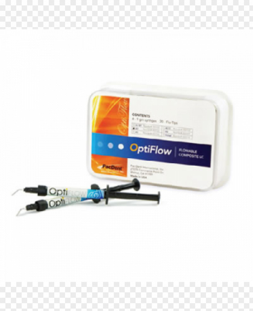 Syringe Composite Material Dentistry Dental Sealant PNG