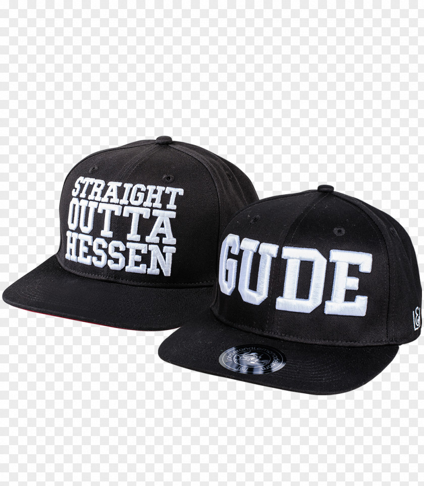 White Cap Baseball Gude Straight Outta Hessen PNG