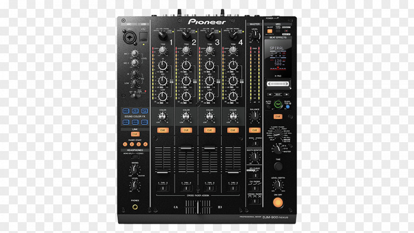 CDJ-900 DJ Mixer Pioneer DJM 900 Nexus Audio Mixers PNG