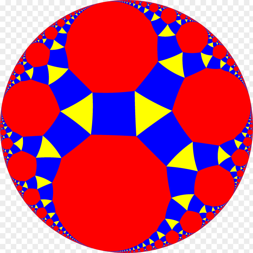 Footnote Tessellation Hyperbolic Geometry Honeycomb Uniform Tilings In Plane PNG