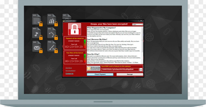 Ransomware WannaCry Attack Emsisoft Anti-Malware Computer Software PNG