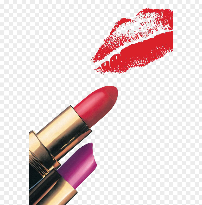 Red Lipstick Cosmetics Make-up Foundation PNG