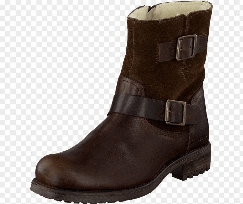 Robins Brown Leather Sports Shoes Boot Clothing PNG