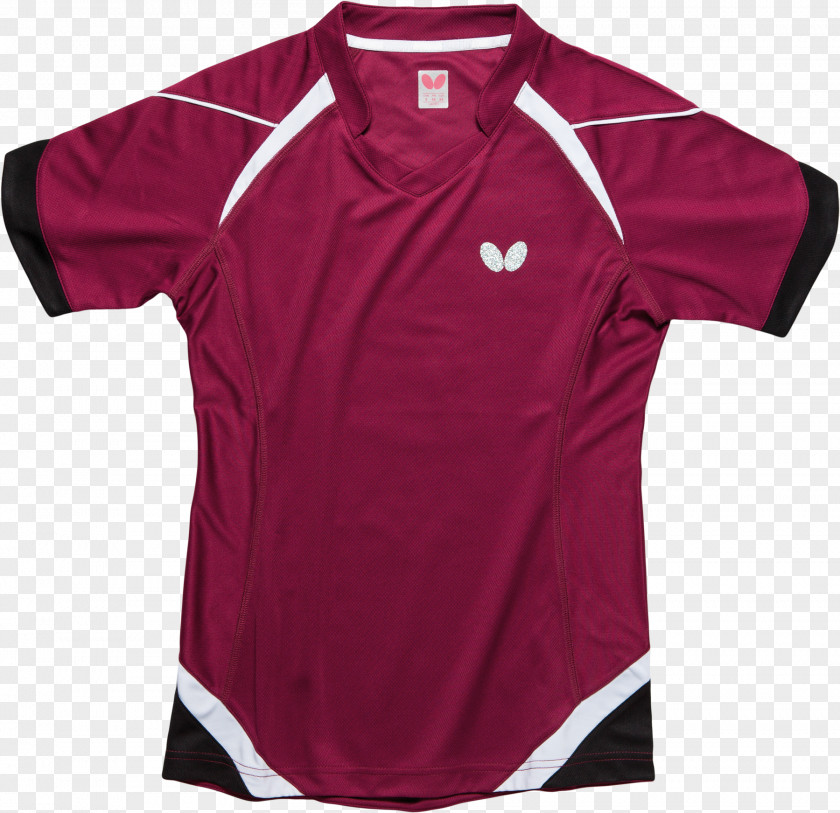 T-shirt Ping Pong Butterfly Clothing Sportswear PNG