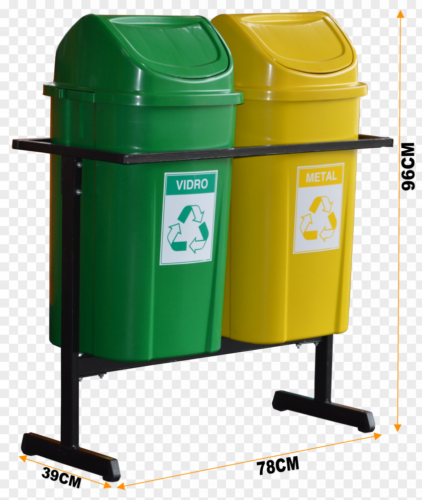 Verde E Amarelo Rubbish Bins & Waste Paper Baskets Basculante 60 Litros Product Price Recycling PNG