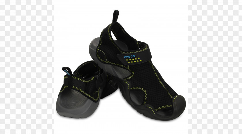 Black Charcoal Crocs Sandal Water Shoe Clog Mail Order PNG