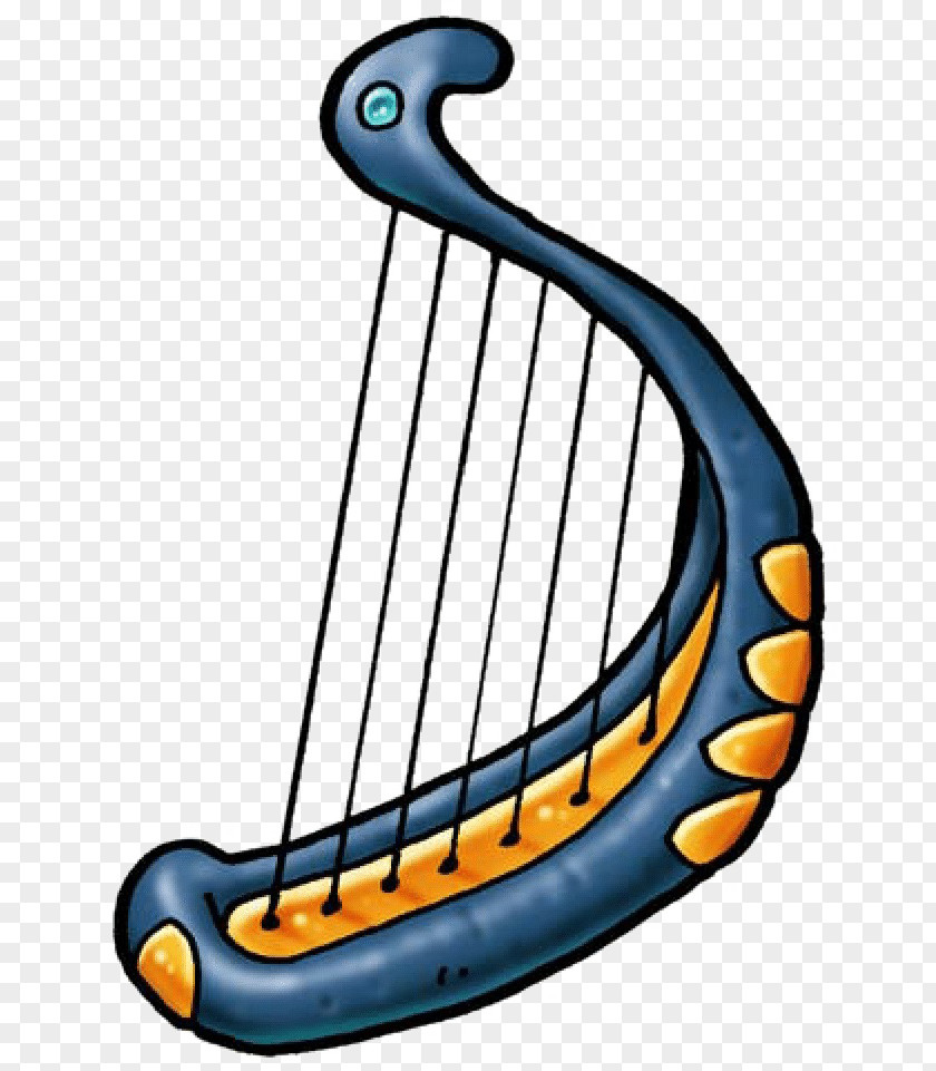 Harp Bible Musical Instruments Clip Art PNG