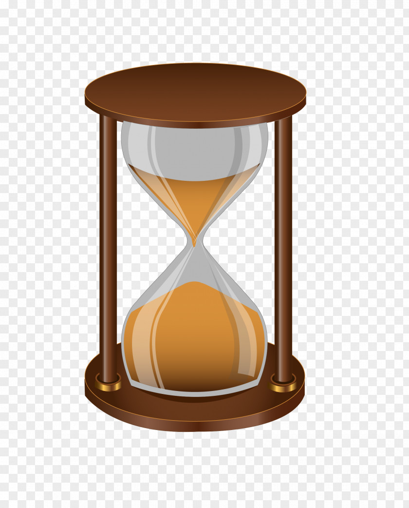 Vector Color Hour Hourglass Time Clip Art PNG