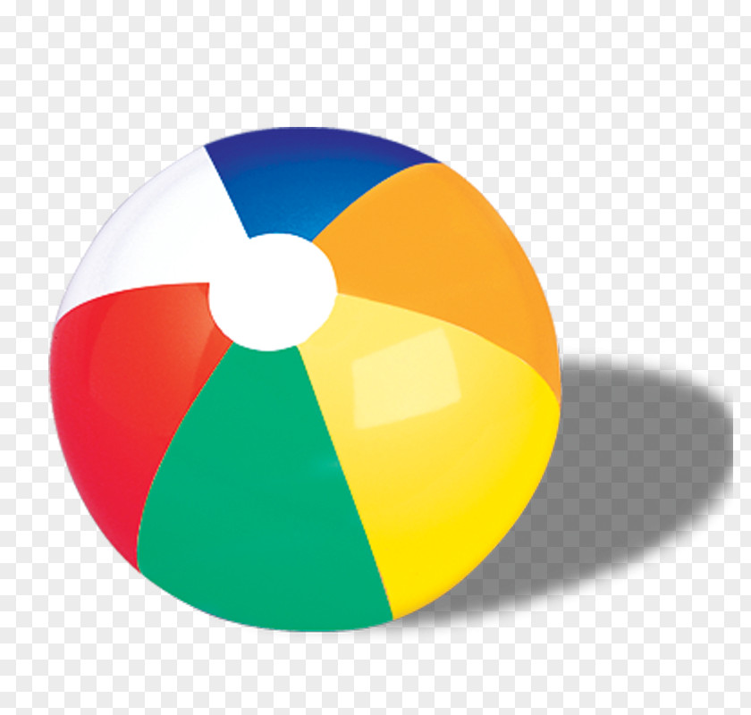 Volleyball Beach Ball Color Game PNG