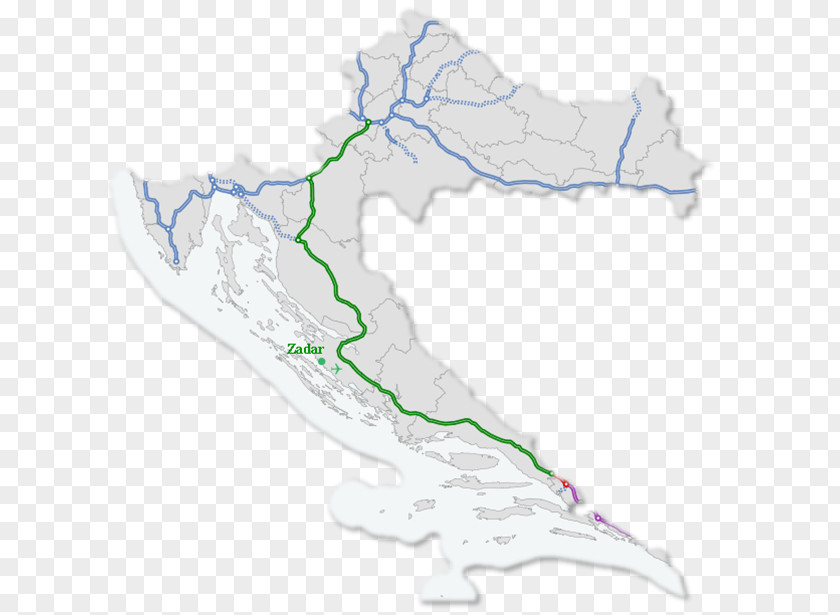 Autostrada A10 Kula Norinska Controlled-access Highway Croatian PNG