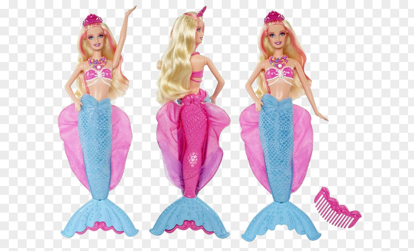 Barbie Amazon.com The Pearl Princess 2-in-1 Transforming Mermaid Doll Toy PNG