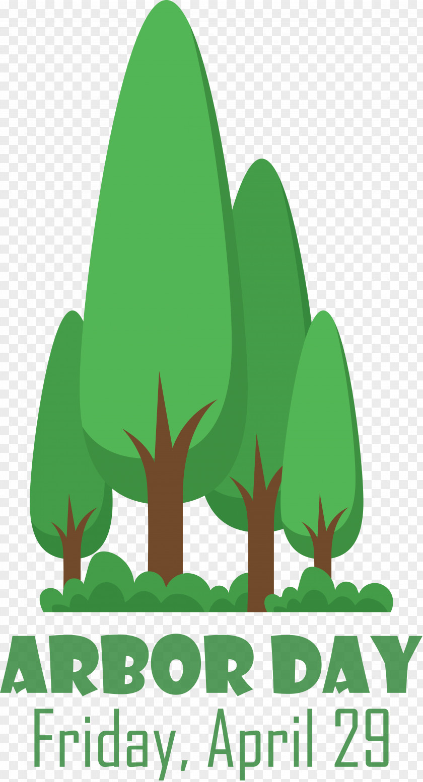Cartoon Logo Leaf Tree PNG