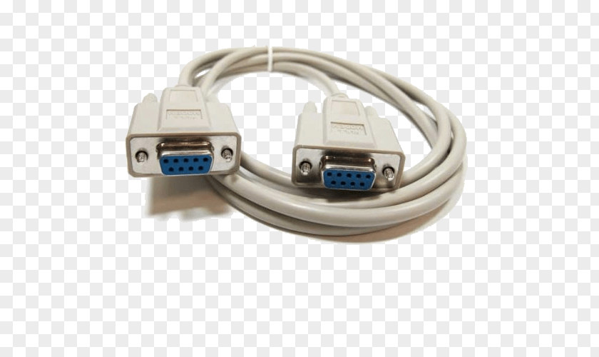 Serial Port Cable Null Modem D-subminiature Electrical PNG