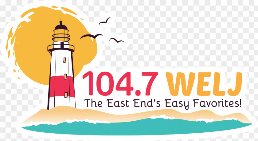 WELJ FM Broadcasting Montauk Lighthouse Museum Logo Clip Art PNG