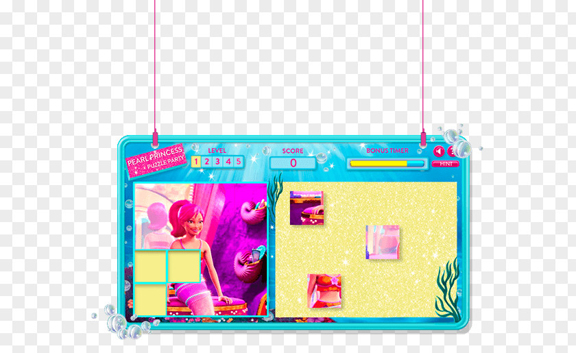 Barbie Mermaid Picture Frames Rectangle Toy Infant PNG