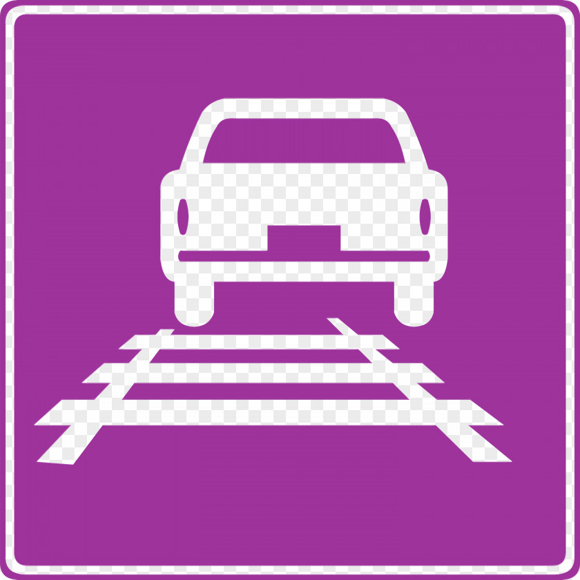 Car Traffic Sign 軌道敷 Road Information PNG