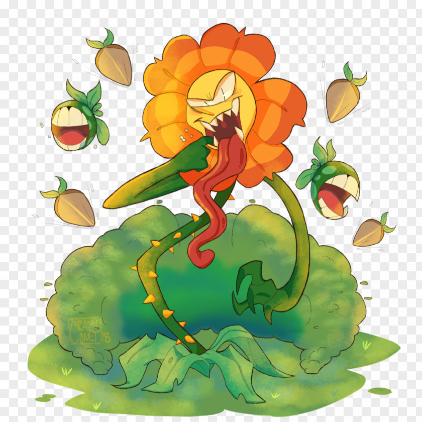Flower Flowering Plant Cuphead Illustration Devil PNG