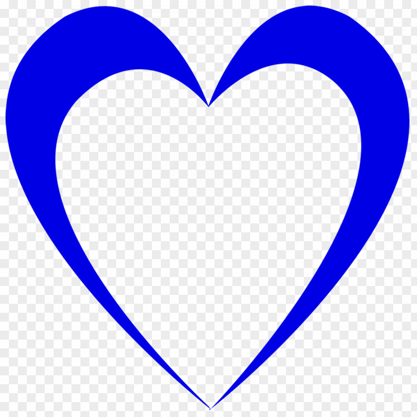 HERT Navy Blue Heart Azure Clip Art PNG