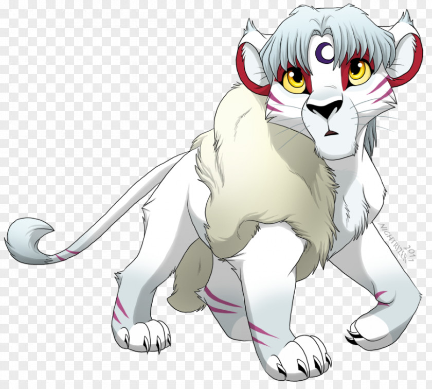 Lion Sesshōmaru Whiskers Cartoon Drawing PNG