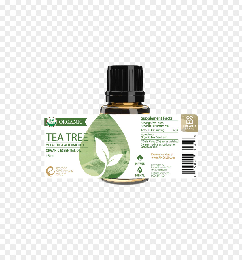 Oil English Lavender Essential Rocky Mountain Oils Tea Tree PNG