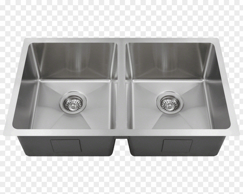 Sink Stainless Steel Kitchen MR Direct Bowl PNG
