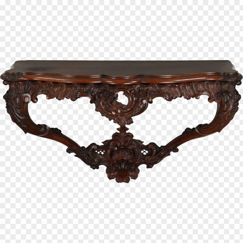 Table Coffee Tables Furniture Bench Rococo Revival PNG
