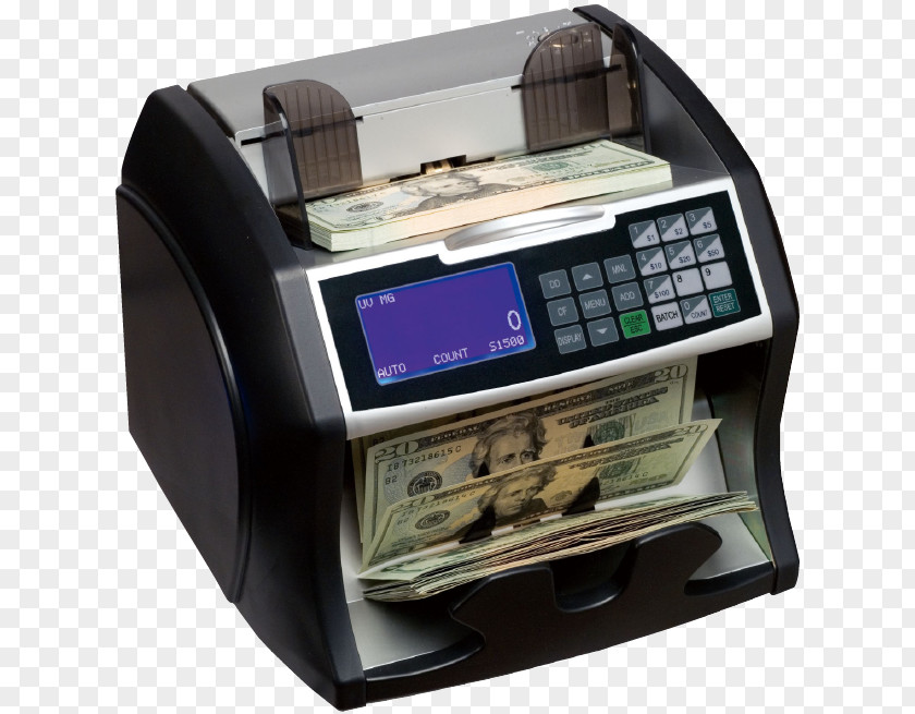 Business Banknote Counter Currency-counting Machine Money Service PNG