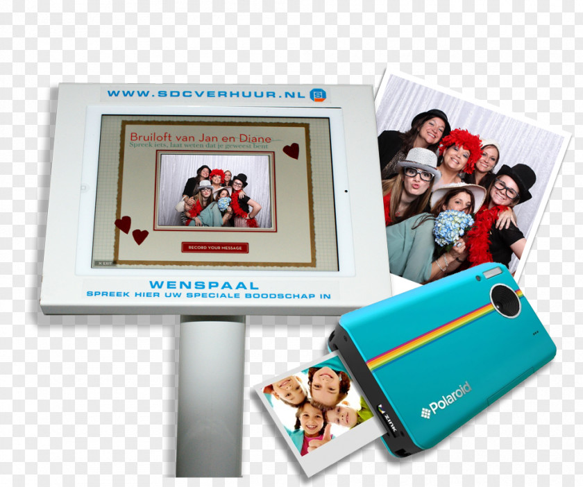 Camera Instant Wedding Party PNG
