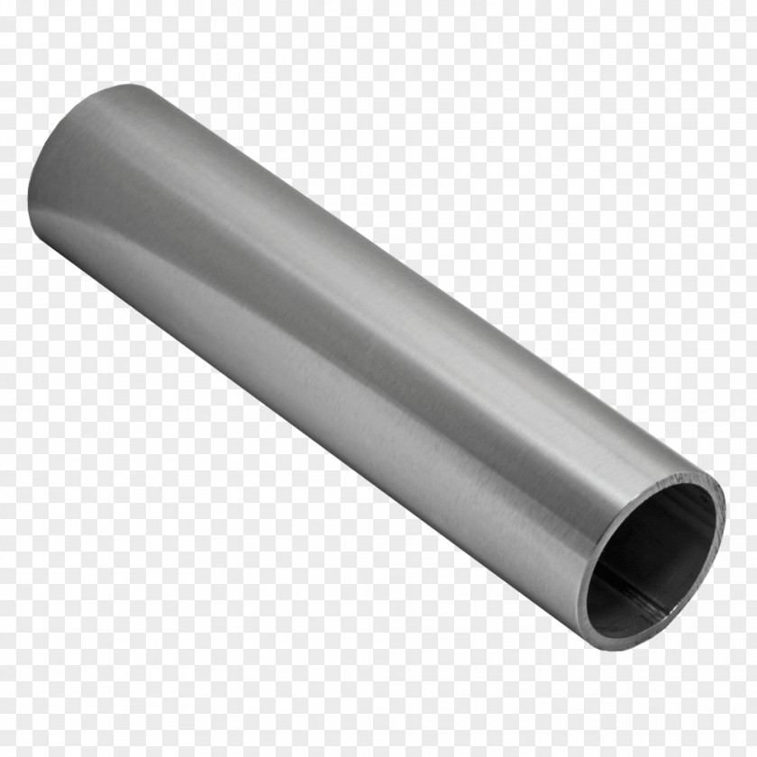 Railings Pipe Brushed Metal Stainless Steel Tube PNG
