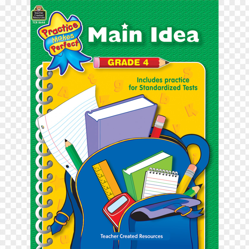 Teacher Main Idea, Grade 3 2 4 Reading Comprehension PNG